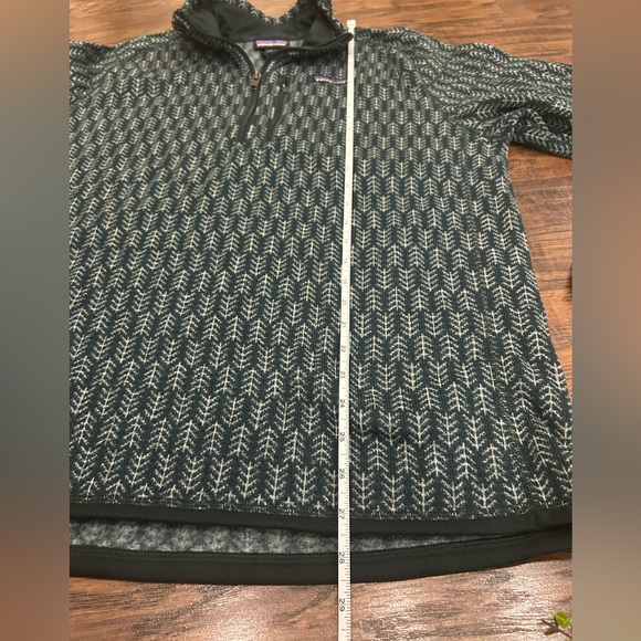 MENS 🌲 PATAGONIA Better Sweater 1/4 zip Pullover Pine Knit Northern Green Large - Picture 5 of 7